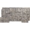 Ekena Millwork Castle Rock Stacked Stone, StoneWall Faux Stone Siding Panel PNU24X48CRLG - alternate 1